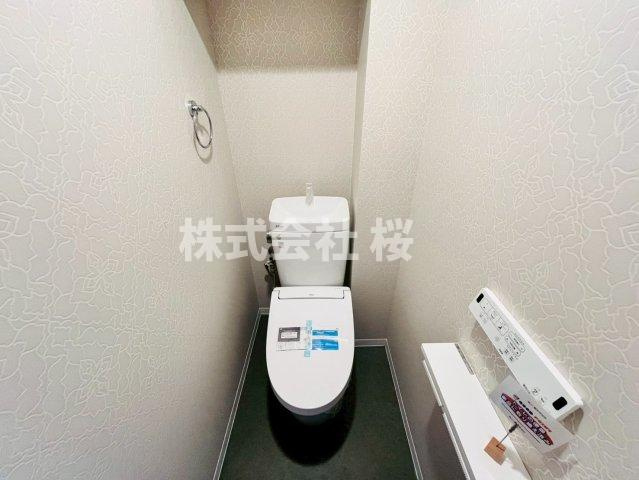 モンセーヌ加島ヴィルコートのトイレ|落ち着いたトイレです