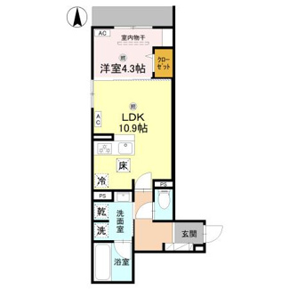 【間取り】 | トリシア今川 | トリシア今川　間取り