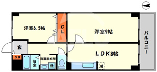 【間取り】 | 日生ロイヤル高津 | 日生ロイヤル高津　間取り