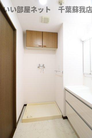 オーシャンビュー壱番館の洗面所|洗濯機置場