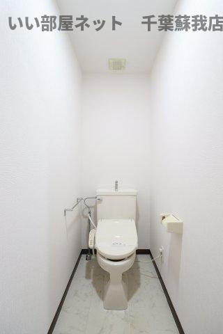 オーシャンビュー壱番館のトイレ|シンプルで使いやすいトイレです