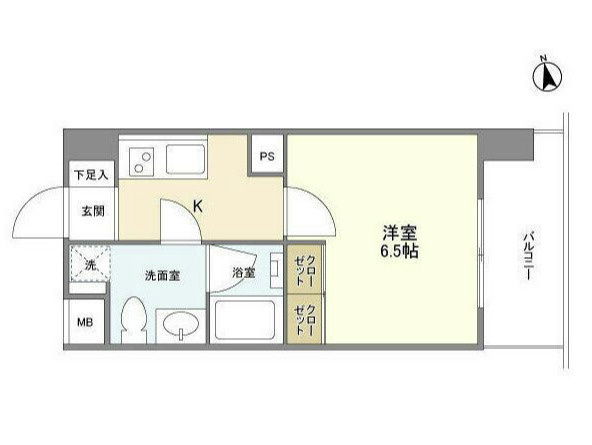 グランテール代々木の間取り