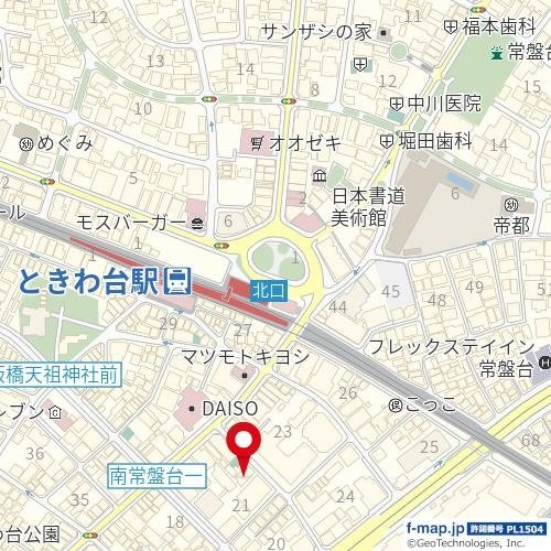 ＦＥＬＩＣＩＯＵＳ　Ｊ’ｓの地図