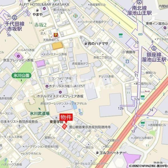 【地図】ＥＸＡＭ　ＡＫＡＳＡＫＡ