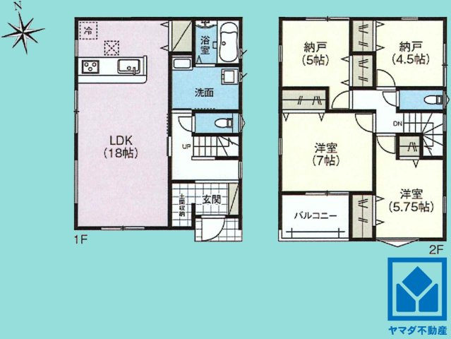 伏見区久我御旅町　第1　の間取り