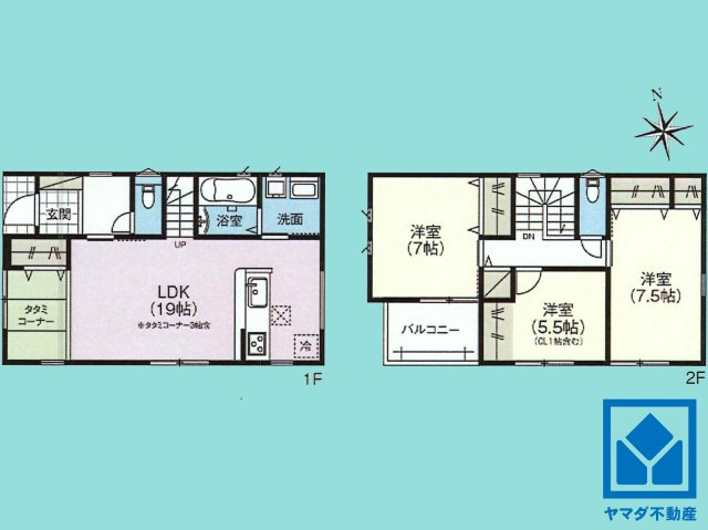 伏見区久我御旅町　第1　の間取り