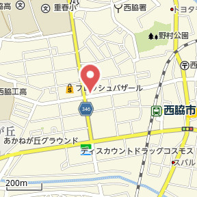 西脇市野村町売土地　2号地の地図