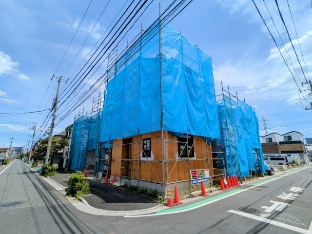 葛飾区細田４丁目の新築戸建の外観|～現地外観写真～