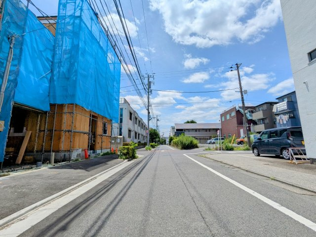 葛飾区細田４丁目の新築戸建の前面道路含む現地写真|～前面道路含む現地写真～
