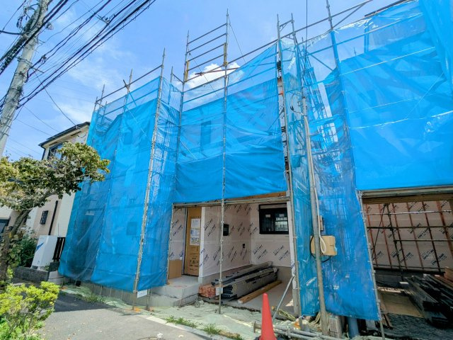 葛飾区細田４丁目の新築戸建の外観|～現地外観写真～