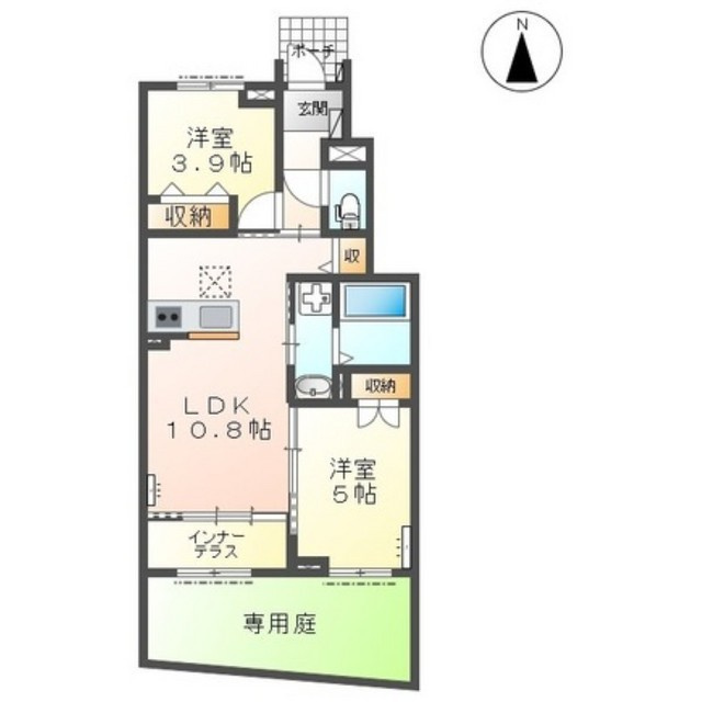Fiore21の間取り
