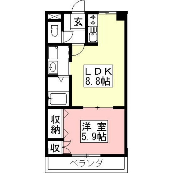 レシェンテの間取り