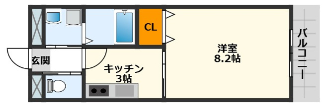 【間取り】 | アンプルールフェールビエント高槻