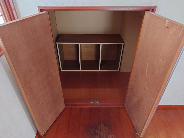 稲代貸家の収納|大きなものも収納できそうです