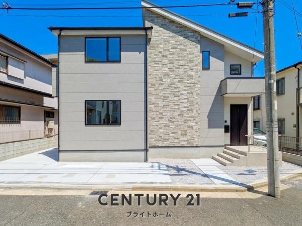 横浜市鶴見区梶山１丁目の新築一戸建の外観|堂々と完成しました！いつでもご案内可能です！
お車でご自宅まで送迎承ります。