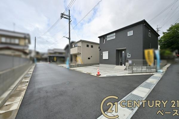 リーブルガーデン三吉赤部 １号棟 ／新築一戸建の前面道路含む現地写真|■現地撮影写真■閑静な住宅地で穏やかな暮らしをスタート！