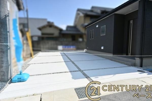 リーブルガーデン三吉赤部 ３号棟 ／新築一戸建の駐車場|■現地撮影写真■