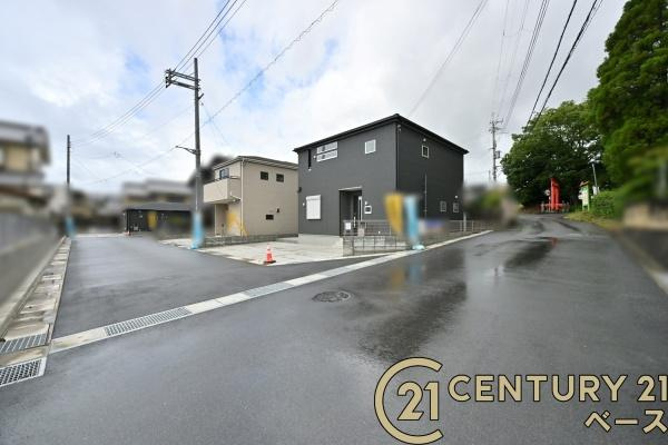リーブルガーデン三吉赤部 ３号棟 ／新築一戸建の前面道路含む現地写真|■現地撮影写真■