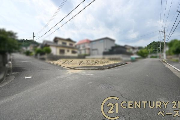 生駒郡平群町若葉台３丁目の売地の前面道路含む現地写真|■現地撮影写真■