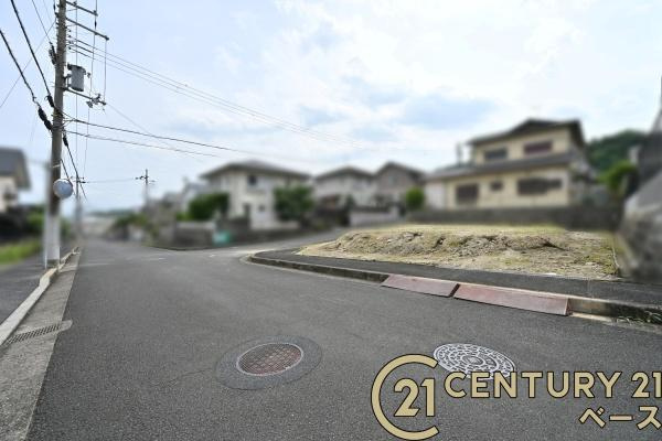 生駒郡平群町若葉台３丁目の売地の前面道路含む現地写真|■現地撮影写真■