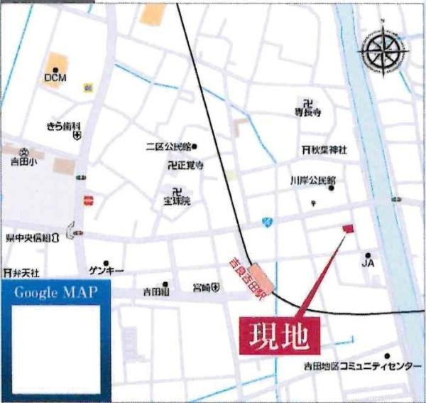 西尾第85吉良町　全2棟・1号棟のその他|交通アクセス図です。