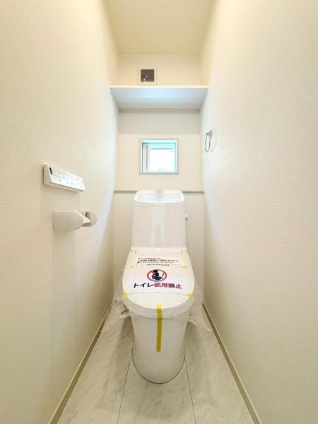 川崎市高津区久末の新築一戸建のトイレ|１階と3階にトイレがあります！