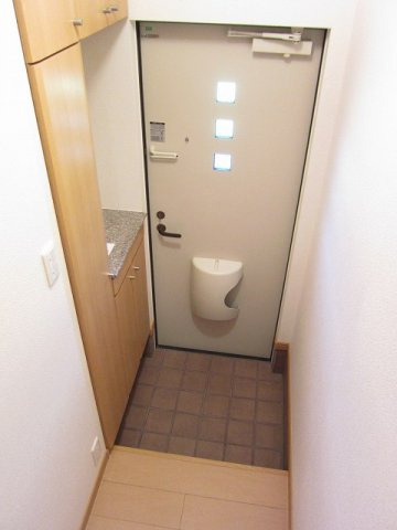 グリーン　ヒル　Ａの玄関