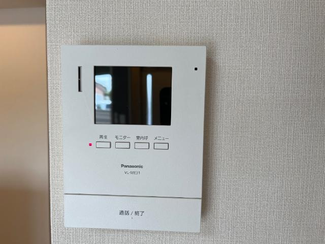 仮）那珂市菅谷字杉原新築アパートの内装|テレビインターホン（イメージ）
