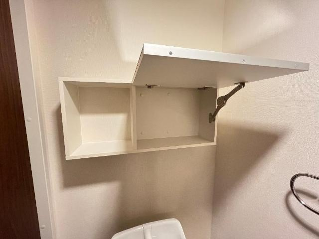 仮）大塚町字新堂 新築アパートの収納|トイレ収納（イメージ）