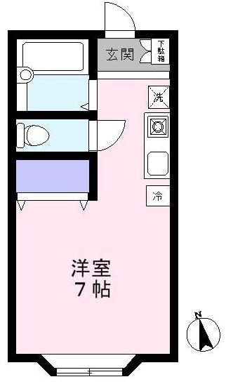 みはるハイツの間取り