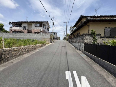 【前面道路含む現地写真】 | 屋敷町更地