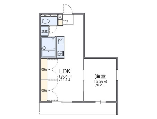 レオパレス向日葵の間取り