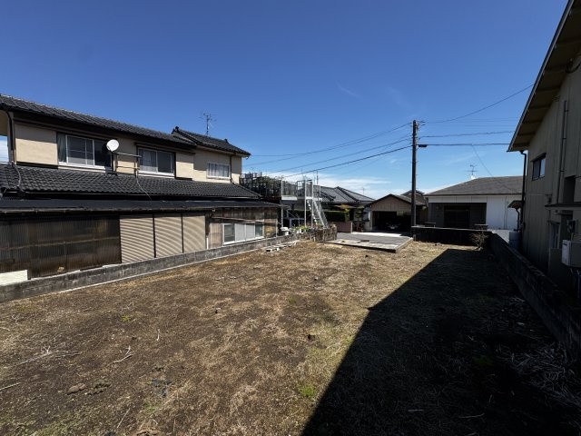 石谷町売地の外観