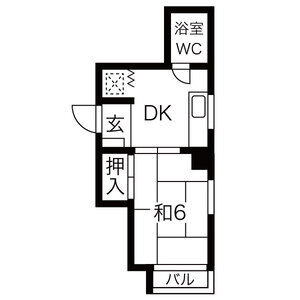 【間取り】 | 第7オーシャンビル