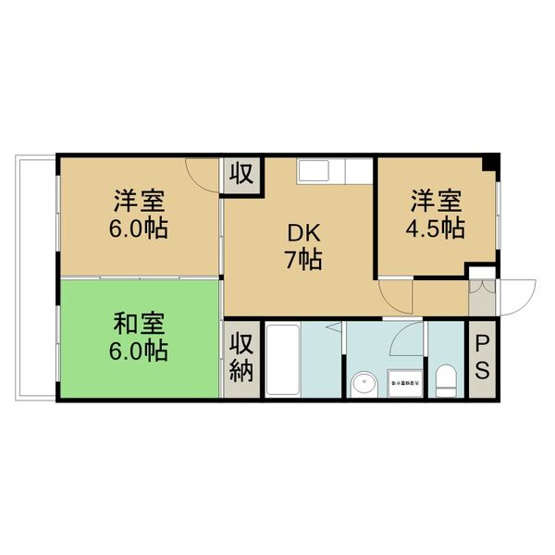 【間取り】 | 臼井ハイツ