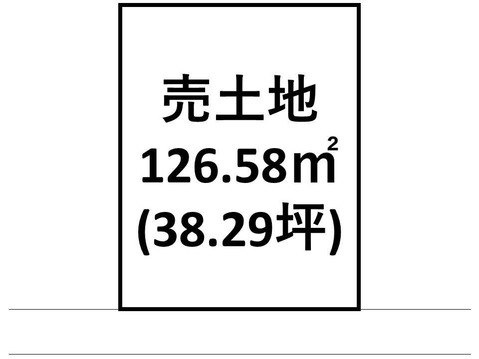 紫原7丁目売土地の土地図|敷地面積約33坪！
