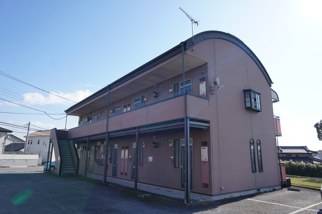 シティーハイツ　ライラックＣ棟の外観|外はこのようになっています