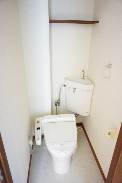 シティーハイツ　ポリアンサスＡ棟のトイレ|コンパクトで使いやすいトイレです