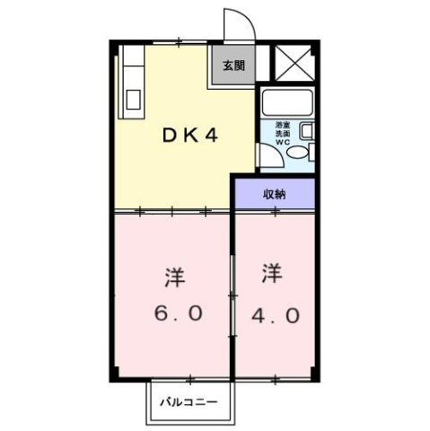 【間取り】 | パークサイドこじま