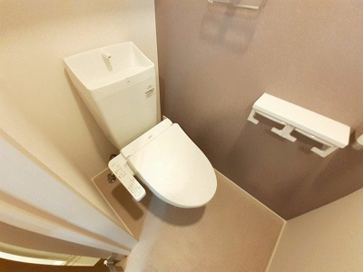 【トイレ】 | ティーダ水巻　Ａ | 落ち着いたトイレです