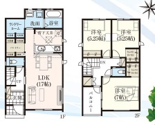 ★★うるま市西原－4号棟（全４棟）の間取り|3LDK
WIC
ランドリルーム
パントリー
