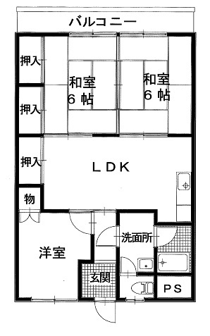 ライフレジデンス２１の間取り