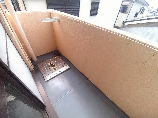 マンションロアのバルコニー