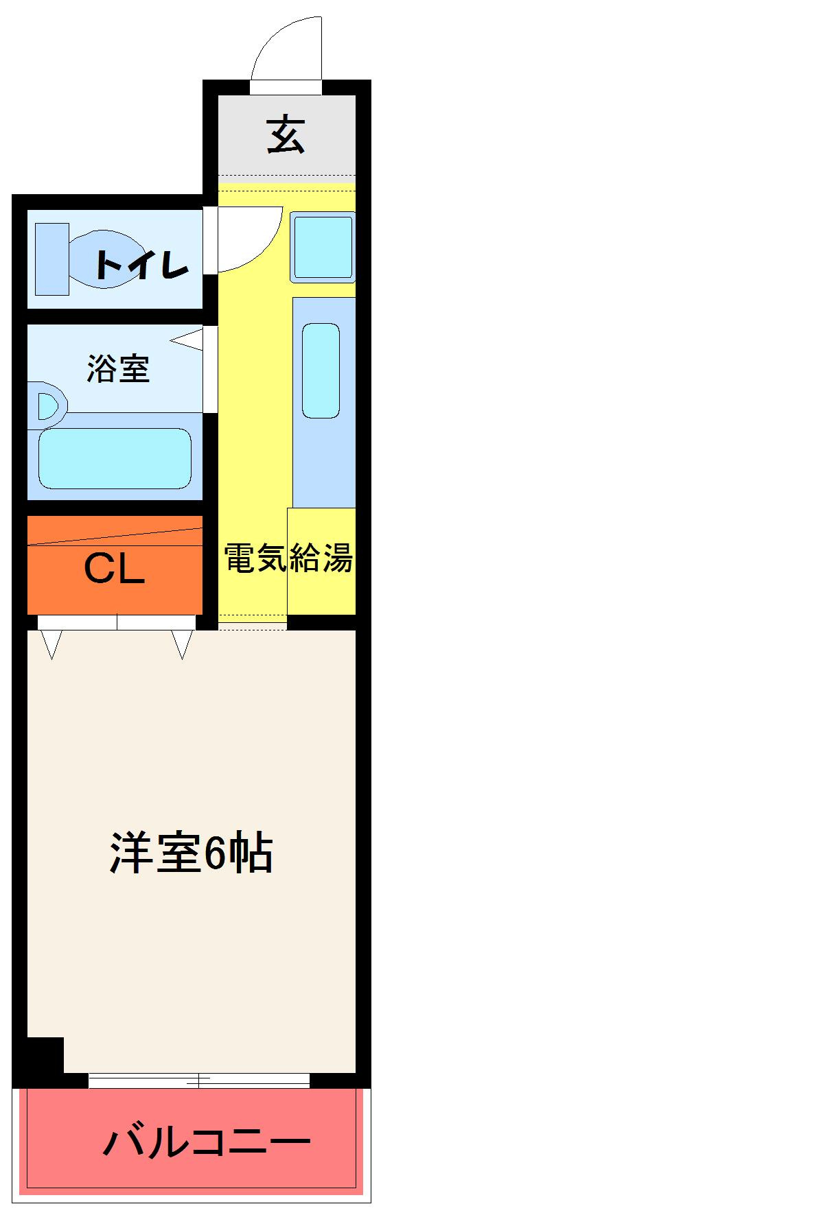 マンションロアの間取り