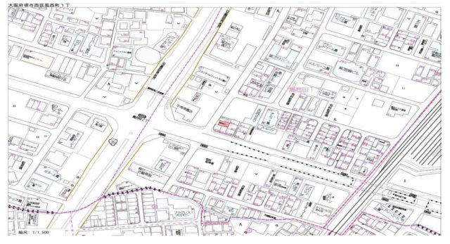 堺市西区鳳西町一丁　事務所の地図