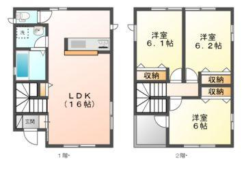 Ｍヴィラージュの間取り