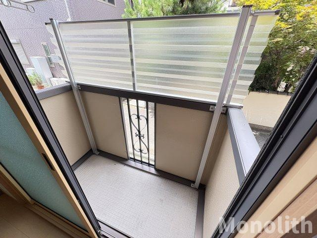 リバーウエストのバルコニー