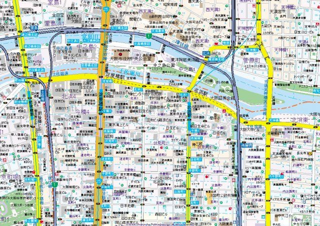 【地図】 | プレサンス北浜ラ・フェスタ