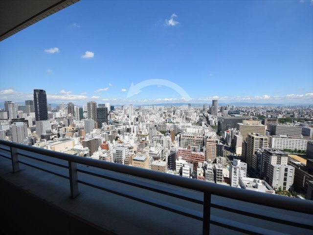 ビオール大阪大手前タワーの展望|ビオール大阪大手前タワー　北西眺望