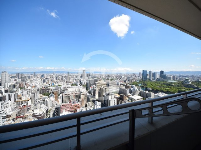 ビオール大阪大手前タワーの展望|ビオール大阪大手前タワー　北東眺望
